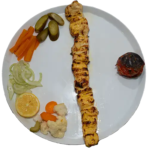 جوجه کباب مخصوص زعفرانی
