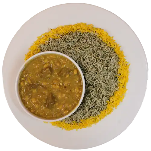 گوشت لوبیا